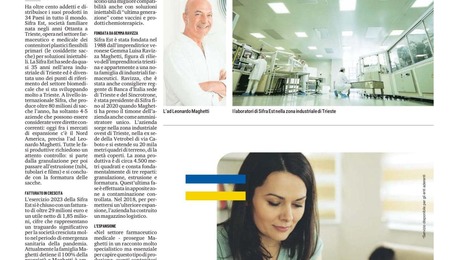 Sul Messaggero Veneto la nostra crescita internazionale